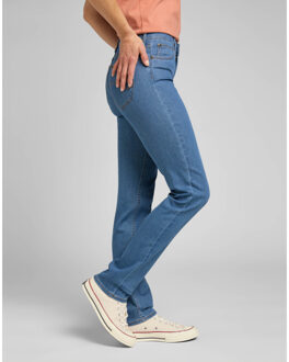 LEE Marion straight fresh clean light Blauw - 30-33