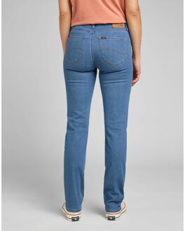 LEE Marion straight fresh clean light - maat 27-31 Blauw