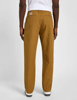 LEE Relaxed workwear chino glazed gi - maat 34-34 Beige