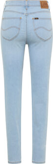 LEE Scarlett high extra light worn in - maat Hemelsblauw