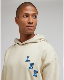 LEE Seasonal hoodie greige Ecru - M