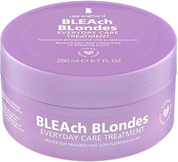 Lee Stafford Haarmasker Lee Stafford Bleach Blondes Everyday Care Treatment Mask 200 ml
