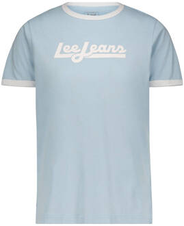 LEE T-shirt 112350237 Licht blauw - M