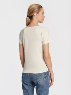 LEE T-shirt - maat Ecru