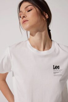 LEE T-shirtecru - maat XS