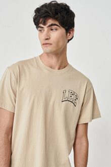 LEE T-shirtoxford - maat L Bruin