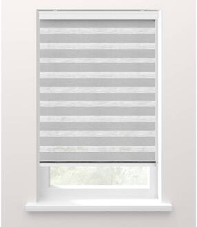 Leen Bakker - Fenstr Duo-rolgordijn Licht - 60x175 Cm - Polyester - Grijs