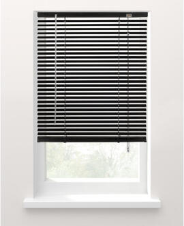 Leen Bakker - Fenstr Jaloezie 25 Mm Mat - 180x180 Cm - Aluminium - Zwart