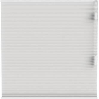Leen Bakker - Fenstr Plisségordijn Boston Dubbel 25mm Lichtdoorlatend - Off-white (10716) - Polyester - Wit - 120x10x10 Cm