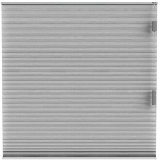 Leen Bakker - Fenstr Plisségordijn Brisbane Dubbel 25mm Lichtdoorlatend - (20228) - Polyester - Grijs - 120x10x10 Cm