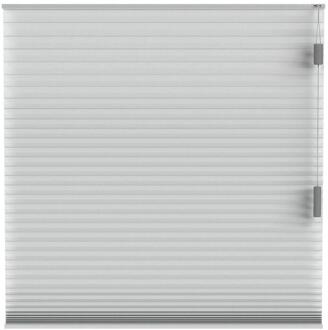 Leen Bakker - Fenstr Plisségordijn Montreal Dubbel 25mm Verduisterend - Licht (20032) - Polyester - Grijs - 120x10x10 Cm