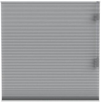 Leen Bakker - Fenstr Plisségordijn Toronto Dubbel 25mm Lichtdoorlatend - Donker (20514) - Polyester - Grijs - 120x10x10 Cm