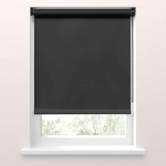 Leen Bakker - Fenstr Rolgordijn Verduisterend Antraciet - 240x190 Cm - Polyester - Grijs