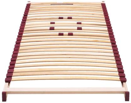 Leen Bakker - Lattenbodem Viola 26 Latten - 120x200 Cm - Hout - Beige