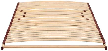 Leen Bakker - Lattenbodem Viola 26 Latten - 140x200 Cm - Hout - Beige