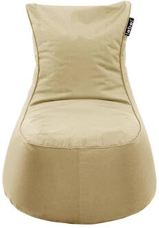 Leen Bakker - Lebel Loungestoel Mini - Zand - 65x52x52 Cm - Polyester - Bruin