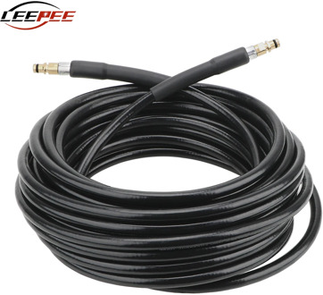 LEEPEE 6 10 15 Meters Car High Pressure Washer Hose Water Cleaning Pipe Extender Car Accessories For Karcher K-series Washers