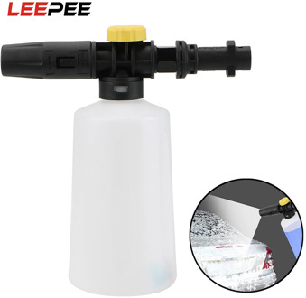 LEEPEE 750ML Adjustable Sprayer Nozzle Washer High Pressure Car Snow Soap Foam Generator Lance for Karcher K2 K3 K4 K5 K6 K7