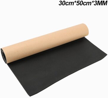 Leepee Anti-geluid 50X30Cm Auto Vrachtwagen Geluidsisolatie Katoen Auto Geluidsisolatie Deadening Mat 3/6/8/10Mm Dikte Bruin