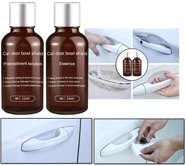 Leepee Auto Deur Kom Reparatie Plating Vloeibare Deurklink Kom Kras Reparatie Vloeistof Shield Armor Tool Auto Kras Reparatie Kit