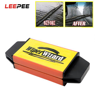 Leepee Auto Ruitenwisser Wizard Blade Restorer Met 5Pcs Wizard Wipes Wisser Reinigingsborstel Van Voorruit Cleaner Auto-styling