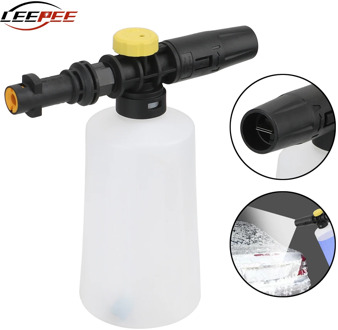 LEEPEE Car Accessories For Karcher K2 K3 K4 K5 K6 K7 Snow Foam Lance Sprayer Nozzle Soap Foam Generator Washer Adjustable 750ML