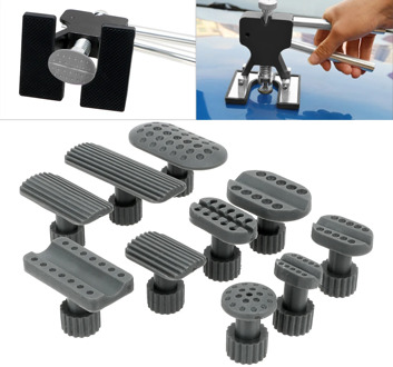 LEEPEE Car Repair Tool Dent Puller Suction Cup Dent Removal Gaskets Gasket Automobile Sheet Metal Repair Gaskets 10pcs/set