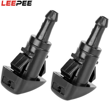 Leepee Fan Vormige Voorruit Water Sproeier Ruitenwisser Jet Nozzle Voor Chrysler 300 Voor Dodge Charger Magnum Wasmachine