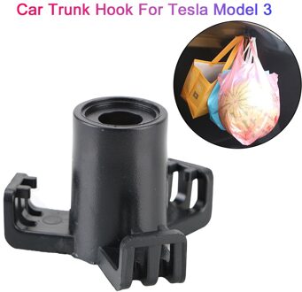 Leepee Kofferbak Haak Praktische Duurzaam Auto Bolt Cover Montage Houder Voor Tesla Model 3 Auto Accessoires