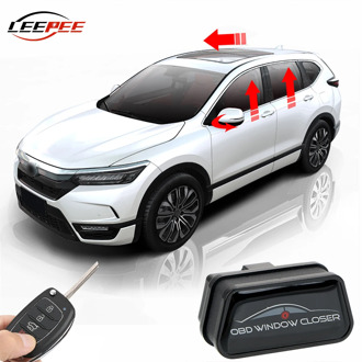 LEEPEE OBD Window Controller Close Automatic Lift Car Accessories For VW Tiguan Passat Golf Chevrolet Cruze Malibu Skoda LaVida
