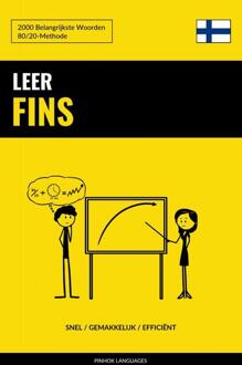 Leer Fins - Snel / Gemakkelijk / Efficiënt -  Pinhok Languages (ISBN: 9789403658384)