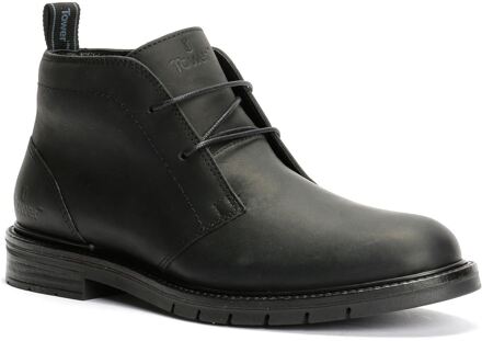 Leer Heren Zwarte Boots met Veter - maat