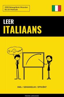 Leer Italiaans - Snel / Gemakkelijk / Efficiënt