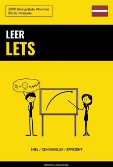 Leer Lets - Snel / Gemakkelijk / Efficiënt -  Pinhok Languages (ISBN: 9789403658407)