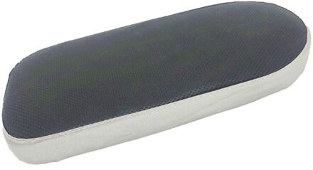 Leer Plus Houten Fiets Zadel Achterbank Mountainbike Zadel Fiets Stoel Carrier Kussen Zachte Dikke Fiets Kussen zilver en zwart