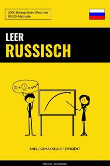 Leer Russisch - Snel / Gemakkelijk / Efficiënt -  Pinhok Languages (ISBN: 9789403634517)