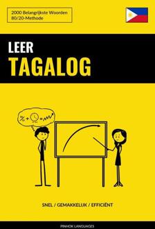 Leer Tagalog - Snel / Gemakkelijk / Efficiënt -  Pinhok Languages (ISBN: 9789403658483)