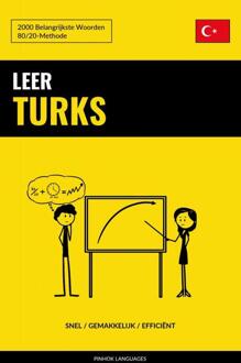 Leer Turks - Snel / Gemakkelijk / Efficiënt -  Pinhok Languages (ISBN: 9789403634791)