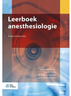 Leerboek anesthesiologie - Boek Springer Media B.V. (9036821126)