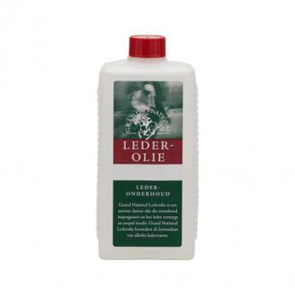 Leerverzorging Lederolie - Zwart - 500ml