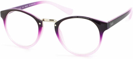 Leesbril Elle Eyewear EL15930 paars roze +1.00