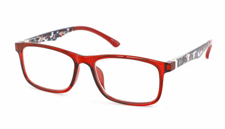 Leesbril Elle Eyewear EL15934 rood +1.00
