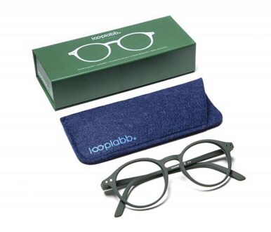 Leesbril Faust +1.00 - Olijfgroen