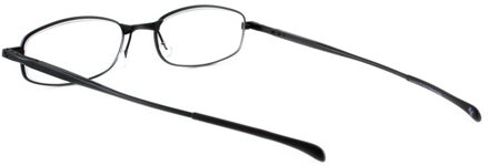 Leesbril If Compact Jet opvouwbaar zwart +2.50