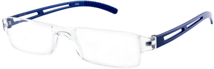 Leesbril INY Joy G61600 transparant-blauw +4.00 Zwart