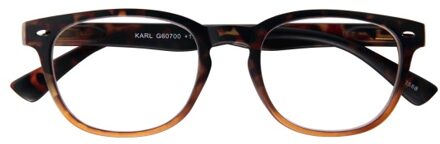 Leesbril INY Karl G60700 havanna oranje +1.50
