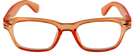 Leesbril INY Woody G14500 oranje/transparant +1.00