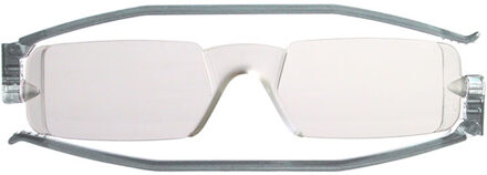 Leesbril Nannini compact opvouwbaar grijs +1.00