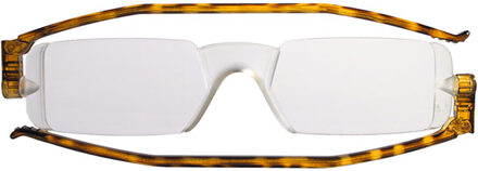Leesbril Nannini compact opvouwbaar havanna +1.00