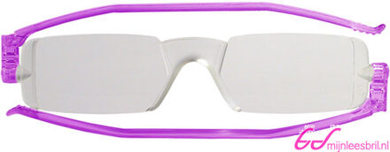 Leesbril Nannini compact opvouwbaar +1.00 Paars